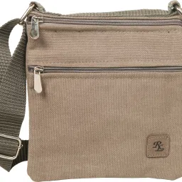 Grey Men & Women Sling Bag Twin Side Canvas Sling bag-image-72