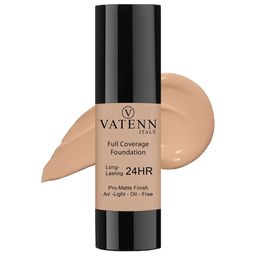 VATENN ITALY Long Lasting Full Coverage Foundation- 30 ml- Golden Beige 154-55