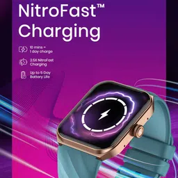 Fastrack Styler X2 1.91" 60Hz Fluid Display Bluetooth Smartwatch with Fast Charge image 4