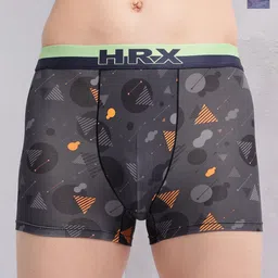HRX by Hrithik Roshan Pack Of 2 Printed Mid Rise Antimicrobial TrunkHTO-PV-Print-105-111-S-picture-16