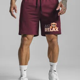 FFLIRTYGO Men Printed Cotton Mid-Rise Shorts-image-23