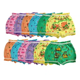VastraMilap Kids Pack Of 12 Assorted Conversational Printed Cotton Basic Brief-image-48