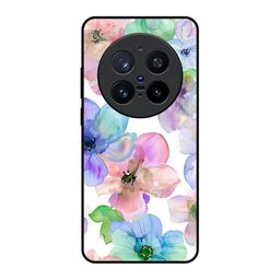 QRIOH Floral Printed Vivo X200 Pro 5G Back Case Mobile Accessories-image-72