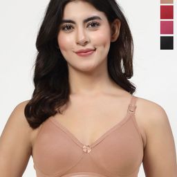 LILY Ithsird Pack Of 4 Full Coverage Heavily Padded T-shirt Bra-picture-20