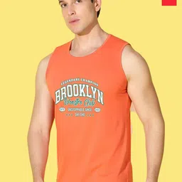 WOOSTRO Pack Of 2 Printed Combed Cotton GymInnerwear VWS26(BKLN ORANGE)(BKLN RED)-image-40