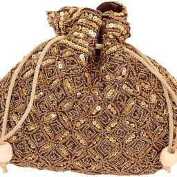 Women Brown Potli-image-80