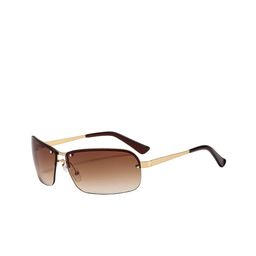 LULU & SKY Women Brown Lens & Gold-Toned Square Sunglasses with-14