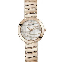 GUESS LagunaWomen Dial & Stainless Steel Bracelet Style Straps Analogue Watch GW0871L3-picture-4