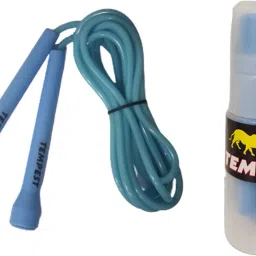 Freestyle Speed Skipping Rope with Bottle Packing (Blue , Length : 280 CM) Speed Skipping Rope-27