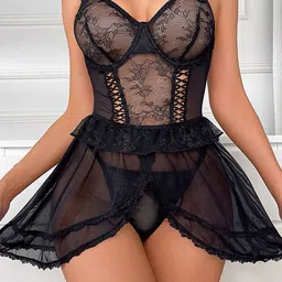 LULU & SKY Self Design Baby Doll-picture-57