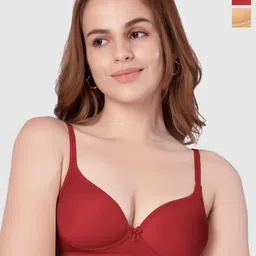 Daisy Dee Women Pack of 2 Full Coverage Lightly Padded and Non-Wired Bra-26