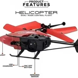 shoaib trader Remote Control Helicopter rechargeable (ANY COLOUR OUT OF 3) image 4