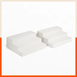 Stomo Taro Multipurpose Shelf Organizer for Home | Pearl White – Set of 2 Plastic Wall Shelf-16
