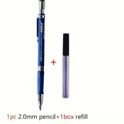 2.00mm Mechanical Pencil with 1 Lead Pencil (Set of 1, Blue) Pencil-32