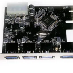 Live Tech 1X 4 USB Port PCI Express Internal Sound Card-12