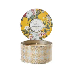 Veedaa Marsala Geranium And Musk 3 Wick Tin Scented Candle-picture-21
