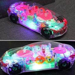 Transparent Musical Concept Racing Car with 3D Flashing LED Lights for Kids-366-image-87