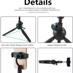 PULTO Mobile holder stand Monopod tripod +Bluetooth Remote Adjustable Mount Stand Tripod, Monopod, Monopod Kit, Tripod Ball Head, Tripod Bracket, Tripod Clamp, Tripod Kit image 3