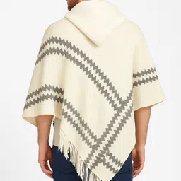 life and style Wool Blend Poncho-picture-43