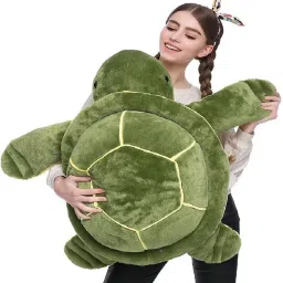 Turtle-Tortoise Big Size girls kids birthday gift home decoration 18 Inch'- 50 cm-image-11