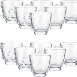Pack of 12 Glass Pack Of 12 Glass Tea & Coffee Cup, Pa-image-13