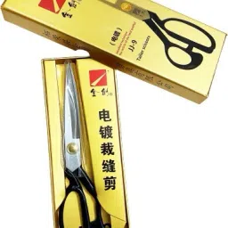 jinjian Tailor Scissor, A-225, (Multipurpose use) 09 inches, Black. Scissors-image-99