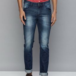 Flying Machine Men Dark Blue Skinny Fit Light Fade Stretchable Jeans-image-23