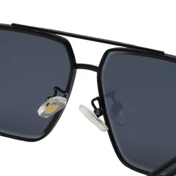 HASHTAG EYEWEAR Unisex Rectangle Sunglasses with Polarised and UV Protected Lens image 4