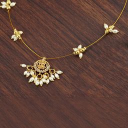 Panachee Gold-plated Lakshmi Necklace-10