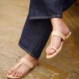 CAI Women Thong Strap Flats-image-75