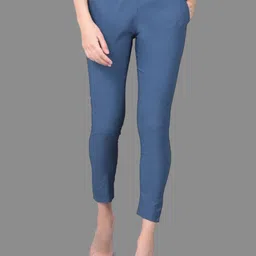 Comfort Lady Women Solid Mid-Rise Casual Regular Trouser-picture-43