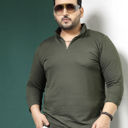 Rigo Men 7 Henley Neck Pockets Slim Fit T-shirt-image-42