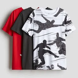 H&M 3-Pack Cotton T-shirts-image-53