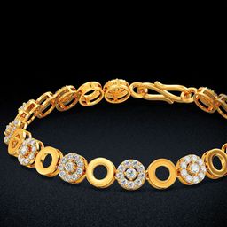 Joyalukkas Celestial Round Charm Bracelet -8.18 gms-image-44