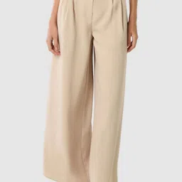 Forever New Women High-Rise Pleated Trousers-image-87
