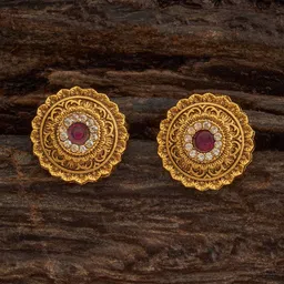 Kushal's Fashion Jewellery Spherical Studs Earrings-24