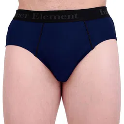 inner element Pack Of 2 Mid Rise Basic Briefs MEN_BRIEF_2PK_NAVY_TEAL_XS image 2