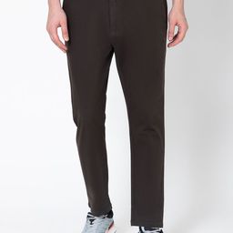 SCARY FOX Cotton Mid Rise Trousers-image-10
