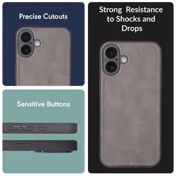 SPRIG Solid Printed iPhone 16 Plus Back Case Mobile Accessories image 5