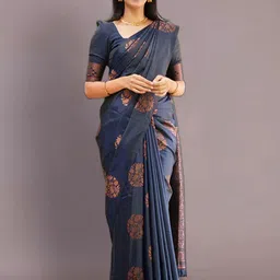 AMRUTKALA SAREES Woven Design Designer Banarasi Saree-image-88