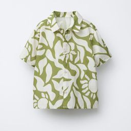 CANBIA Boys Comfort Printed Casual Shirt-image-7