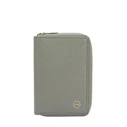 Da Milano Unisex Textured Leather Card Holder-31