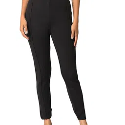 W Women Slim Fit High-Rise Trousers-picture-15