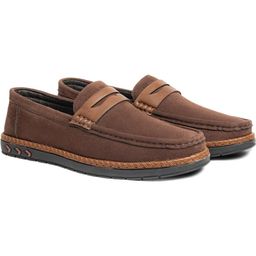 Bold Bunny Men's Brown Leather Loafers-image-78
