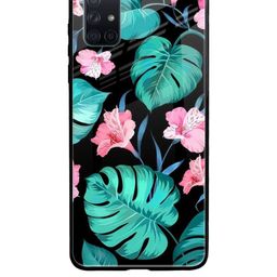 QRIOH Floral Printed Samsung Galaxy A51 Back Case Mobile Accessories-image-56