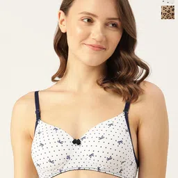 Lady Lyka Floral Bra Medium Coverage Lightly Padded-image-94