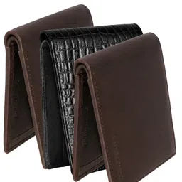 Hayes London Men Wallets Pack of 3 Genuine Leather with RFID Blocking-picture-10