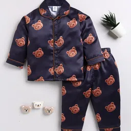 Clt.s Unisex Kids Printed Night suit-12
