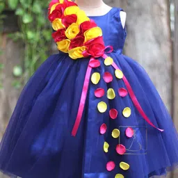 Li & Li Boutique Polka Dot Net Fit & Flare Maxi Dress-image-48