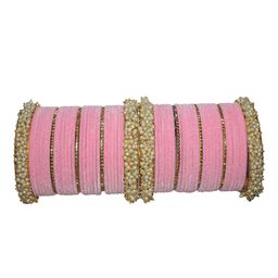 fitonrist Set Of 2 Stone-Studded Bangles-image-73